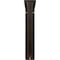 Ekena Millwork Galveston Wrought Iron Bracket, (Triple center brace), Antiqued Brass 2"W x 7 1/2"D x 10"H BKTM02X07X10TGLABS - alternate 2